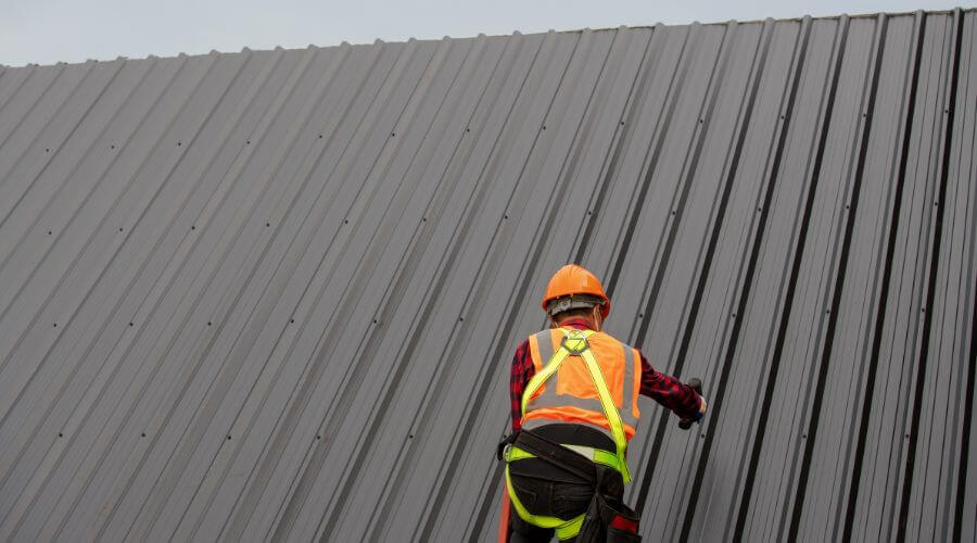 Professional metal roof installation services in Reeder, ND
